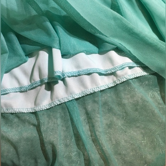 Rue21 2X teal sea foam tulle skirt - Picture 2 of 2